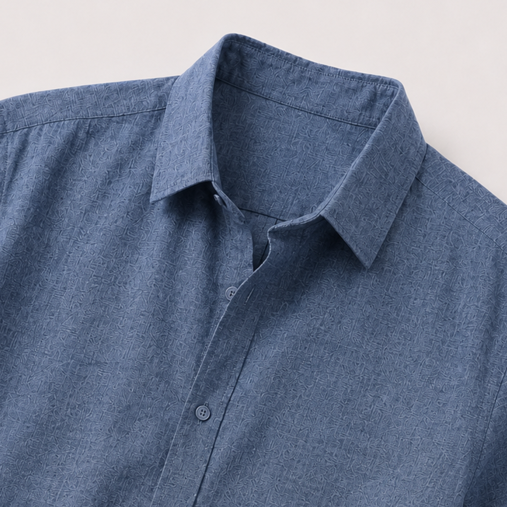 Men's Short Sleeve Button-Up Shirt | Relaxed Fit