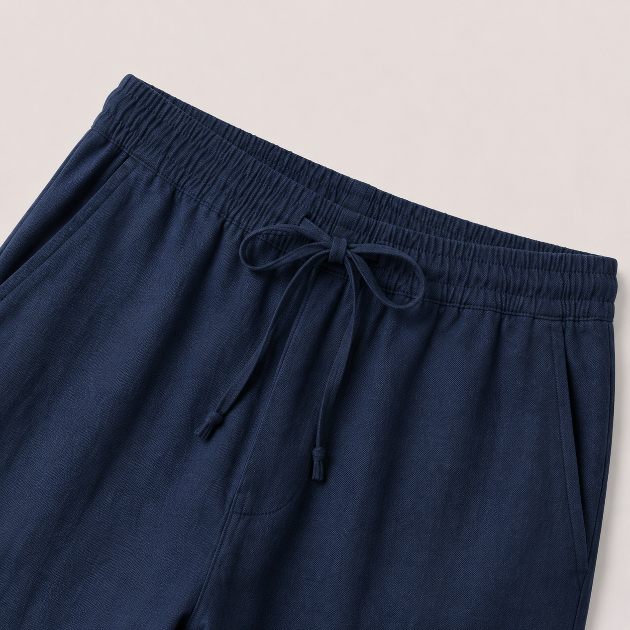 Men's Drawstring Straight Leg Pants
