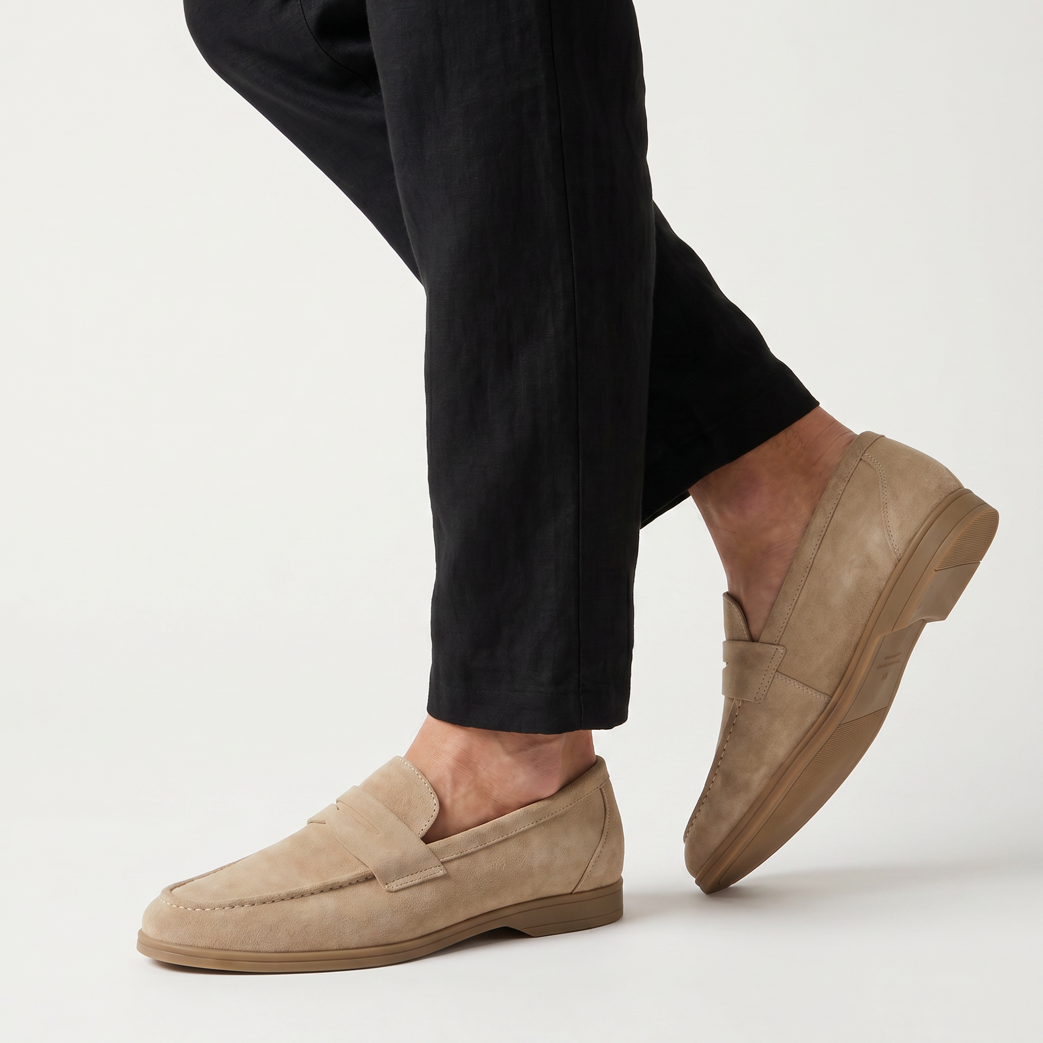 Men's Classic Leather Slip-On Loafers