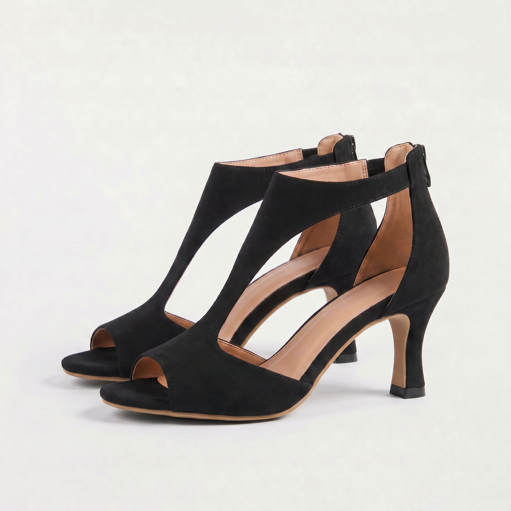 Women's Open-Toe Heeled Sandals
