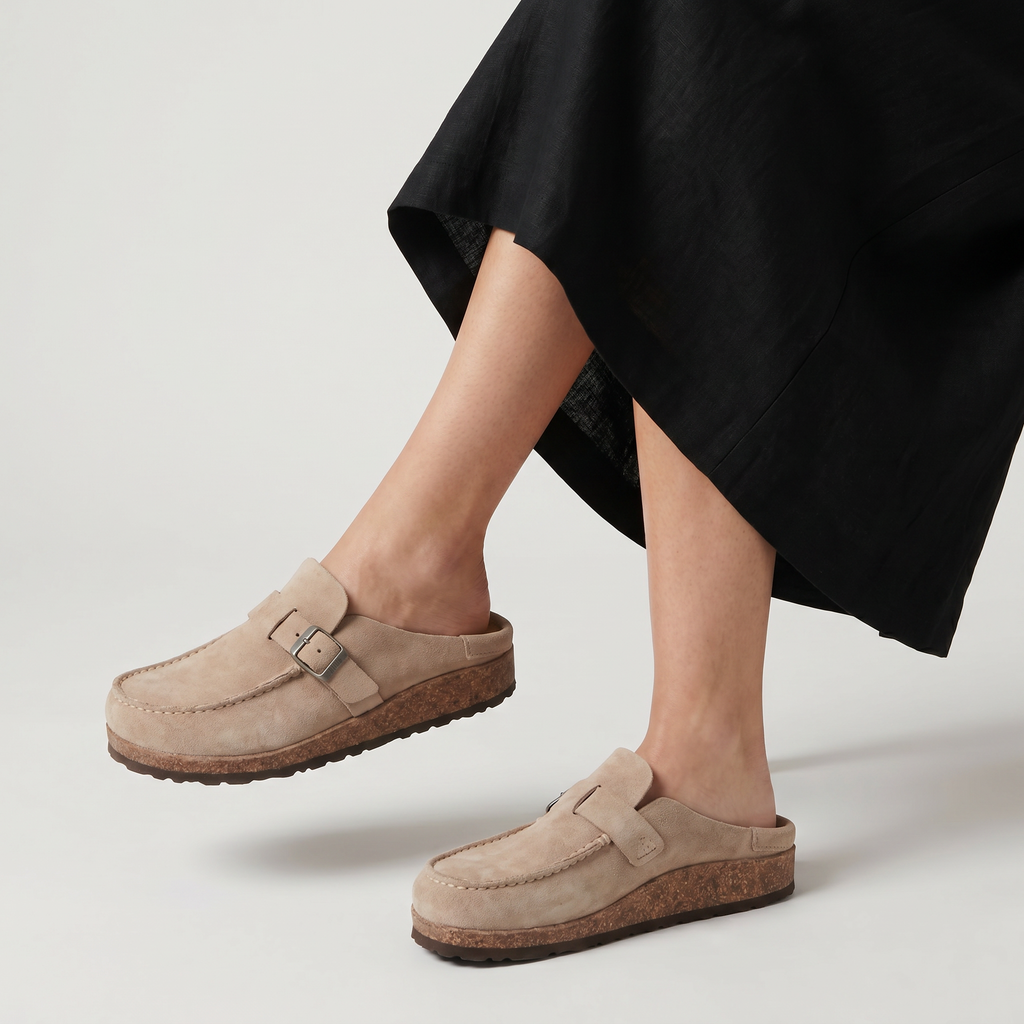Women's Suede-Style Slip-On Loafers