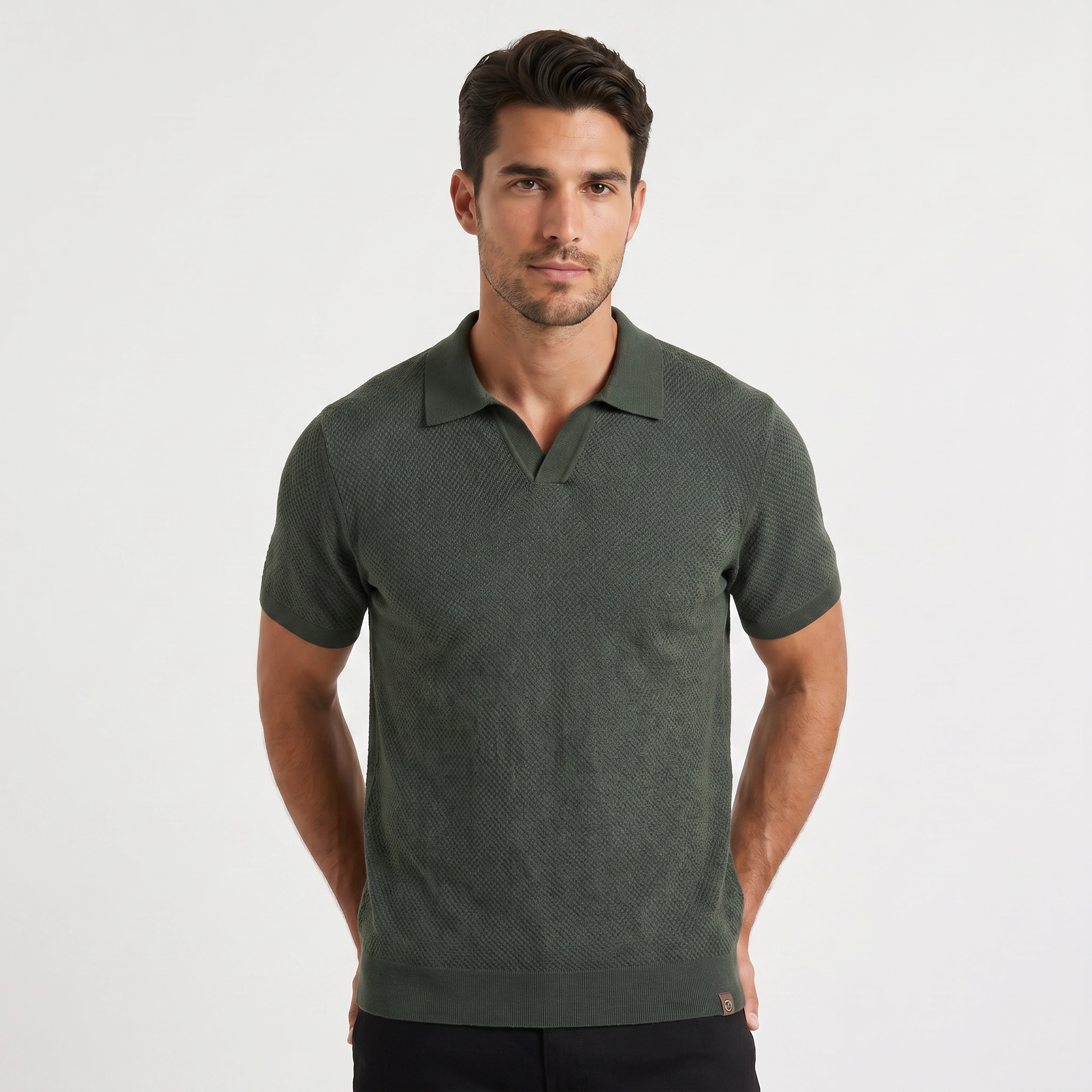 Men's Regular Fit Short-Sleeve Polo Shirt
