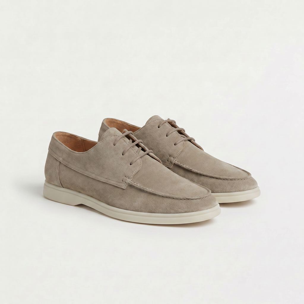 Men's Lace-Up Casual Loafers