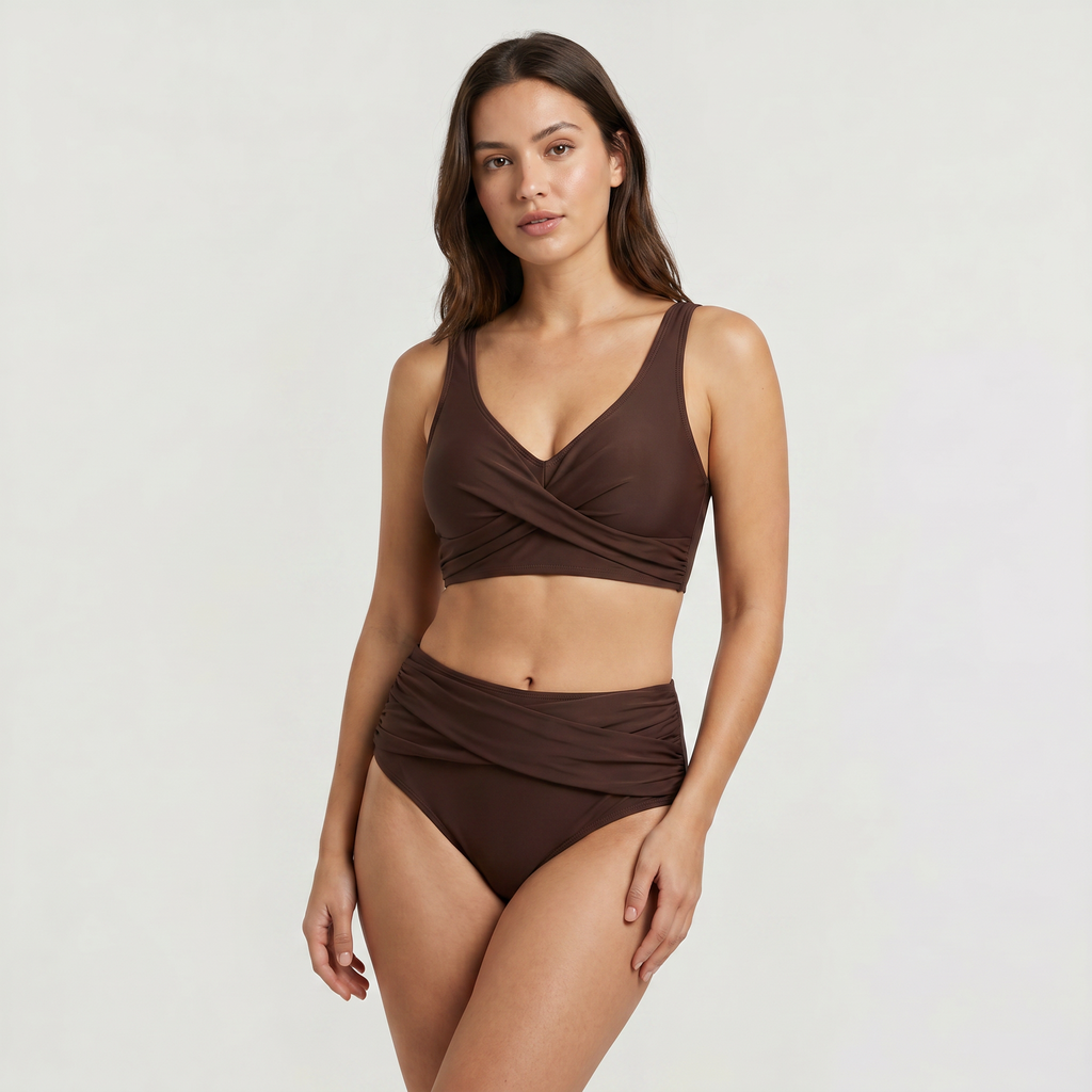 Women's Push-Up High Waist Bikini Set