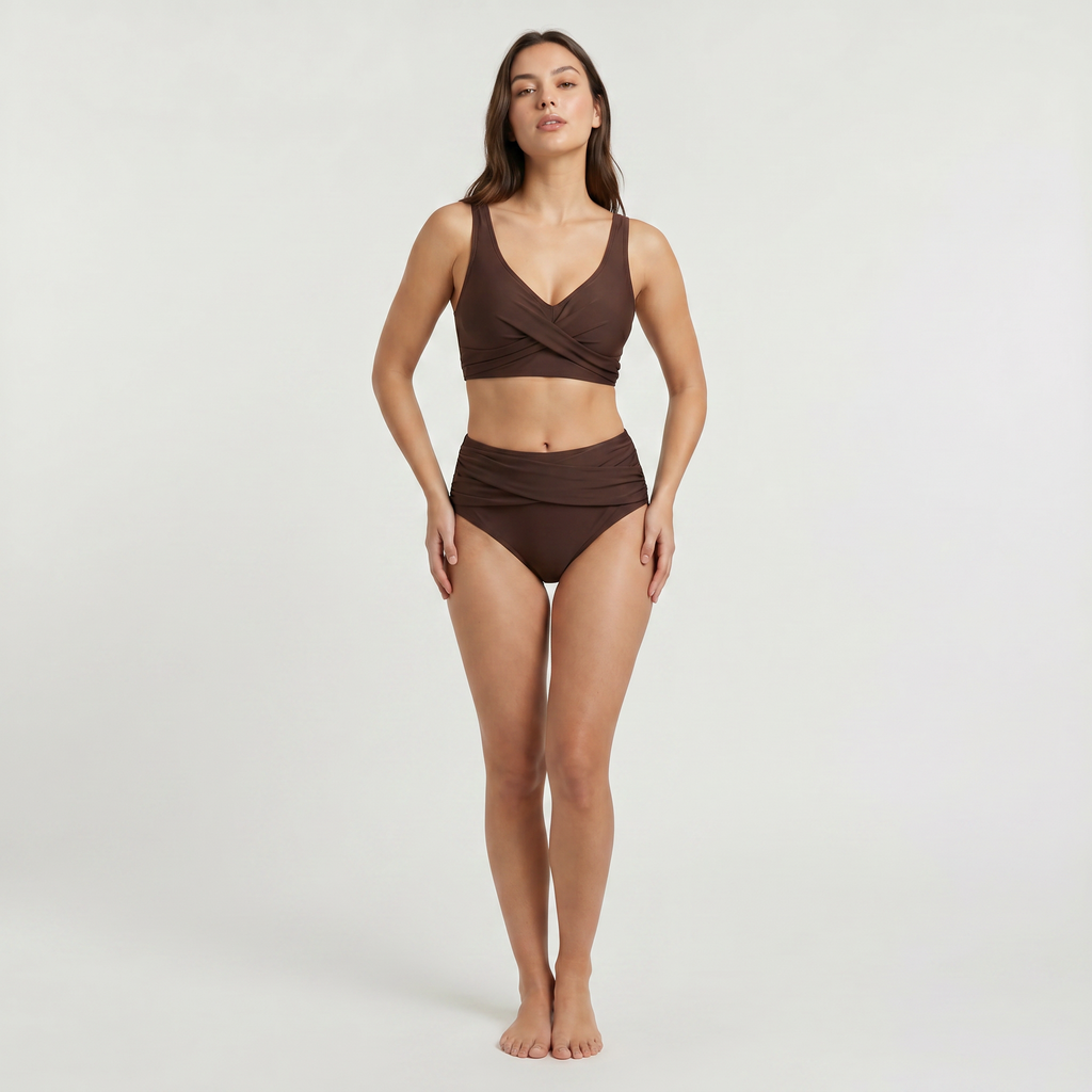 Women's Push-Up High Waist Bikini Set