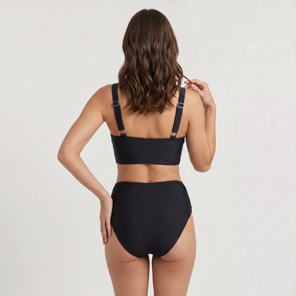 Women's Push-Up High Waist Bikini Set