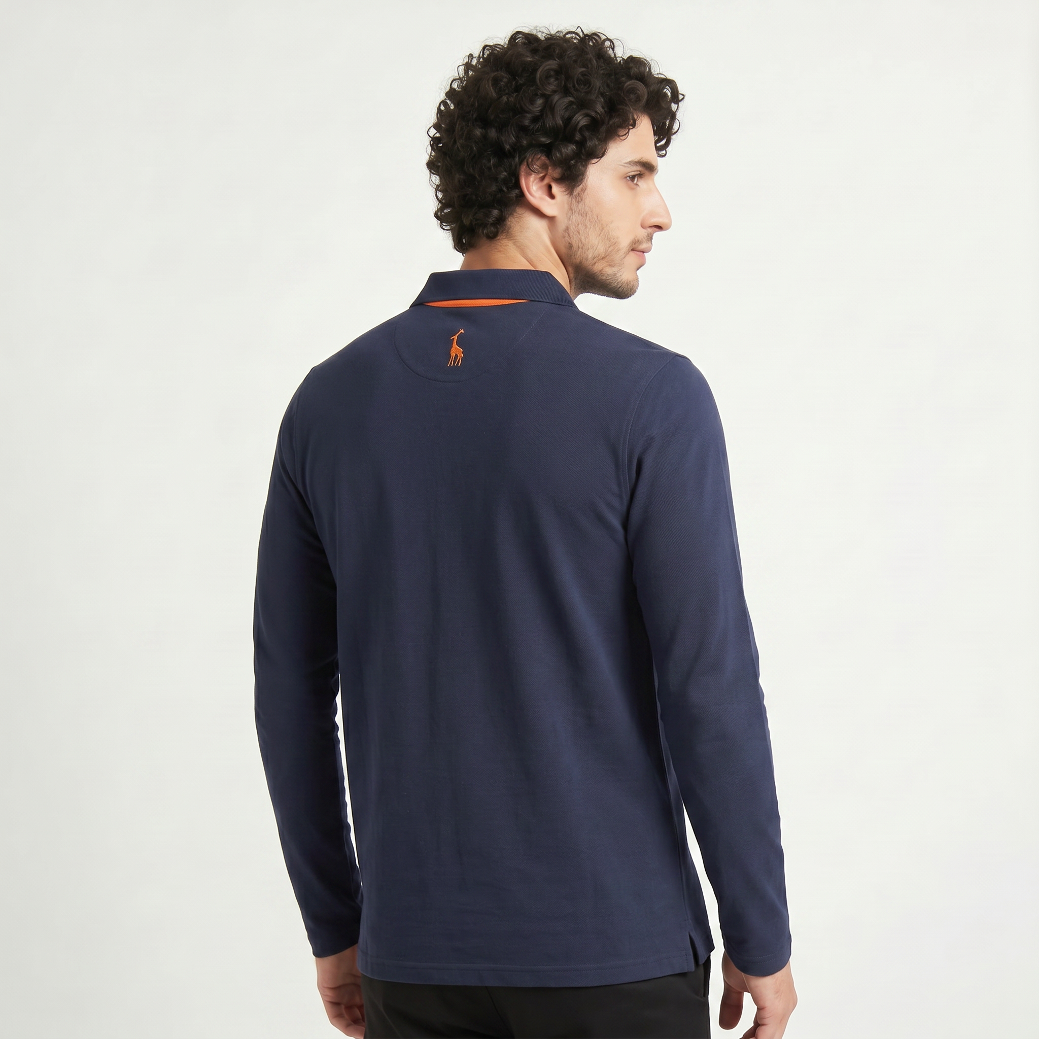 Men's Long-Sleeve Polo Shirt