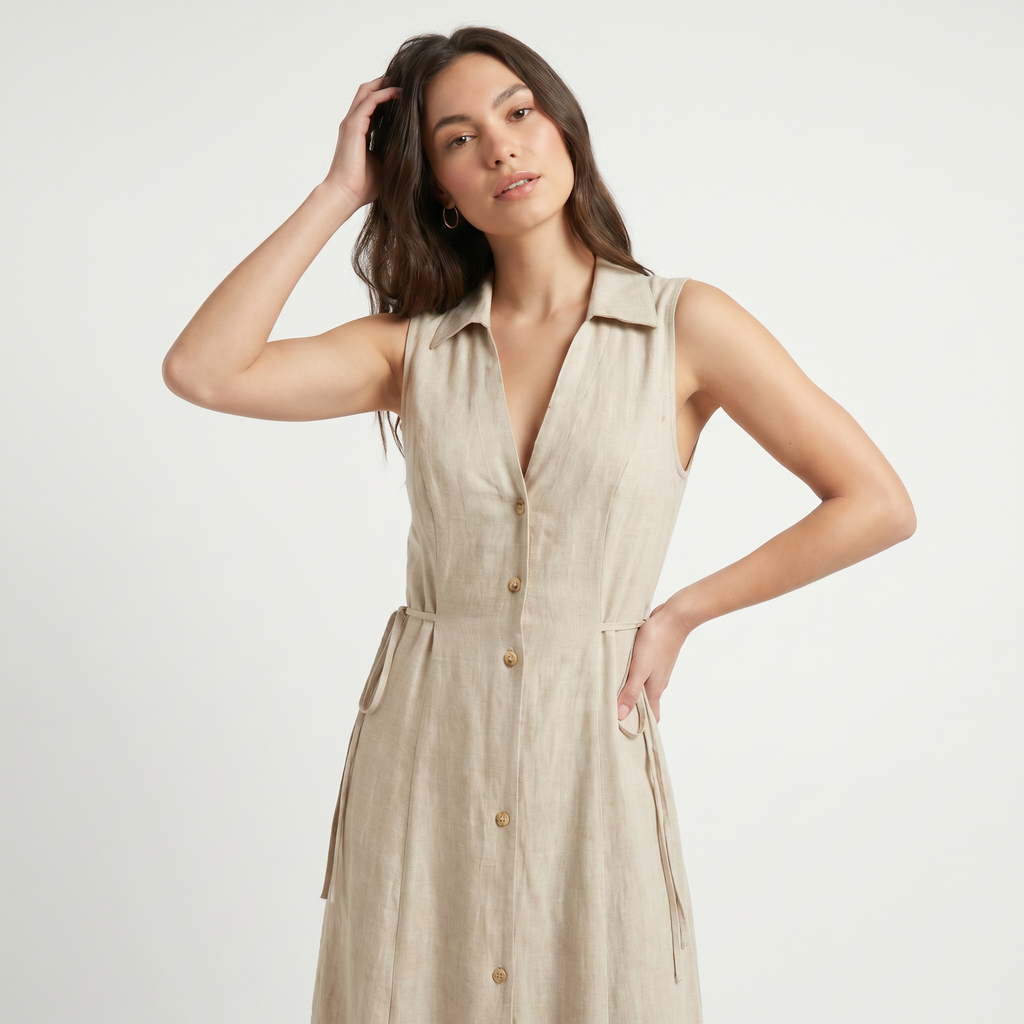 Women's Summer Style Shirt Dress