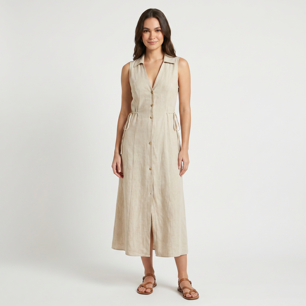 Women's Summer Style Shirt Dress