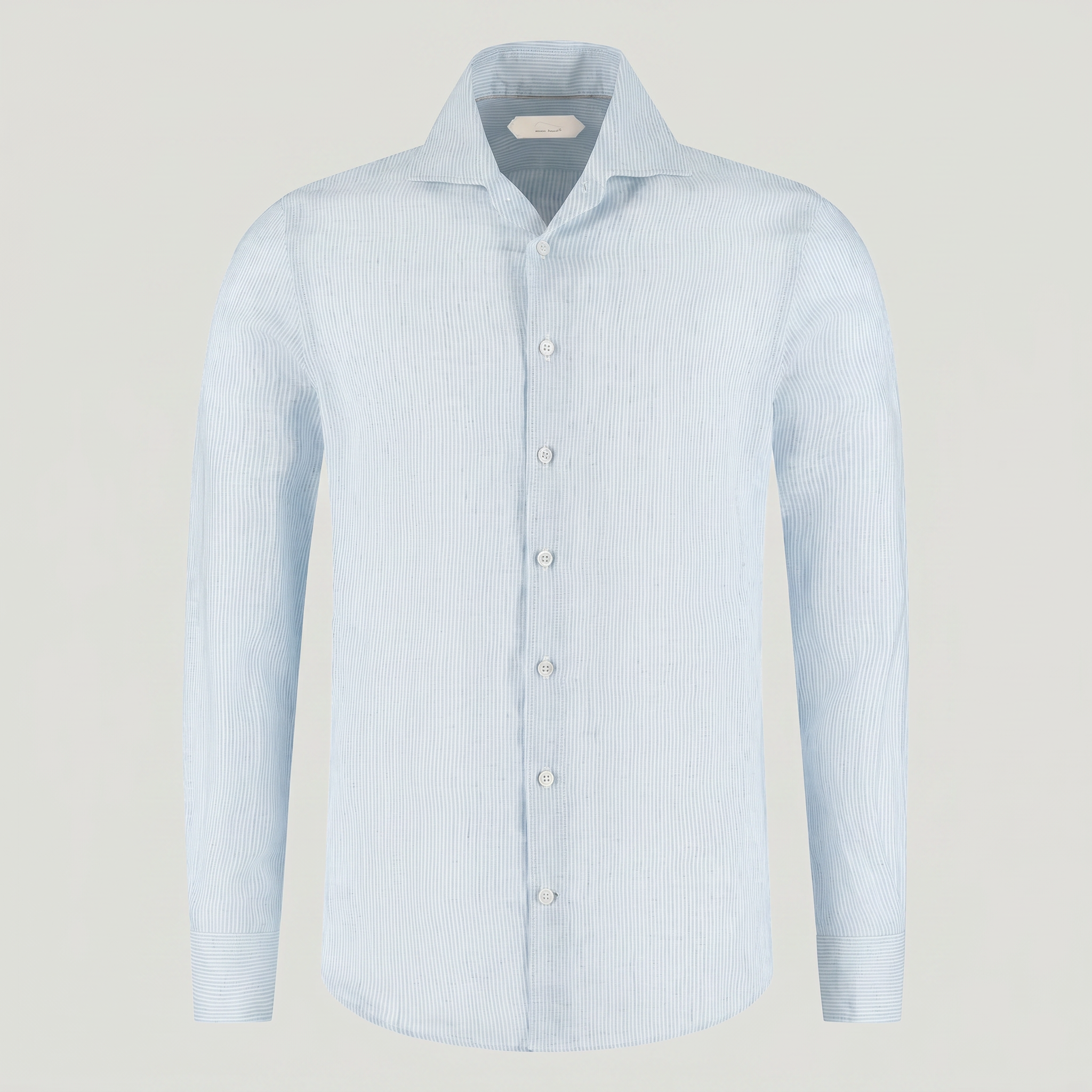 Men's Long-Sleeve Striped Shirt