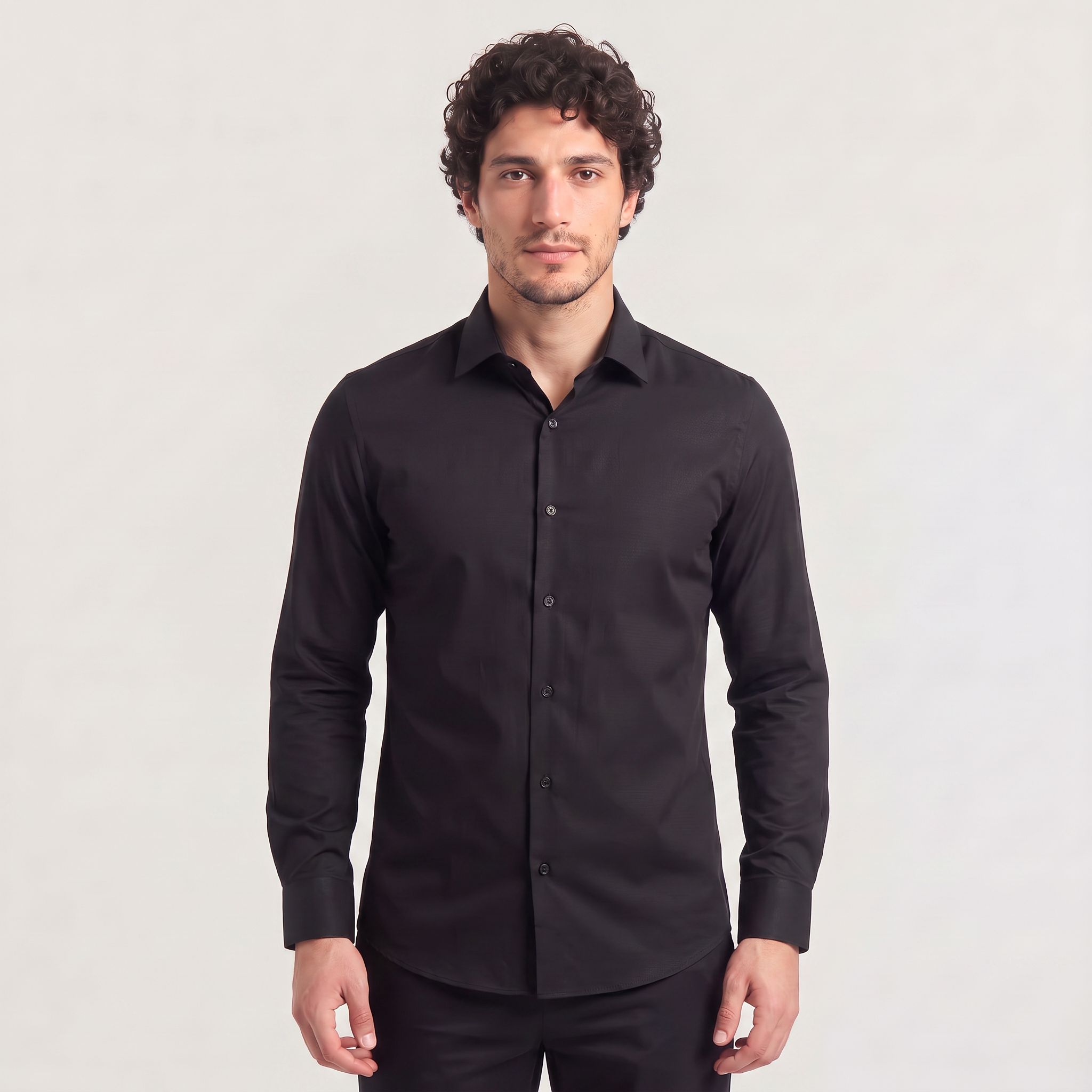 Men's Slim-Fit Dress Shirt