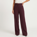 Women's High-Waisted Wide-Leg Trousers