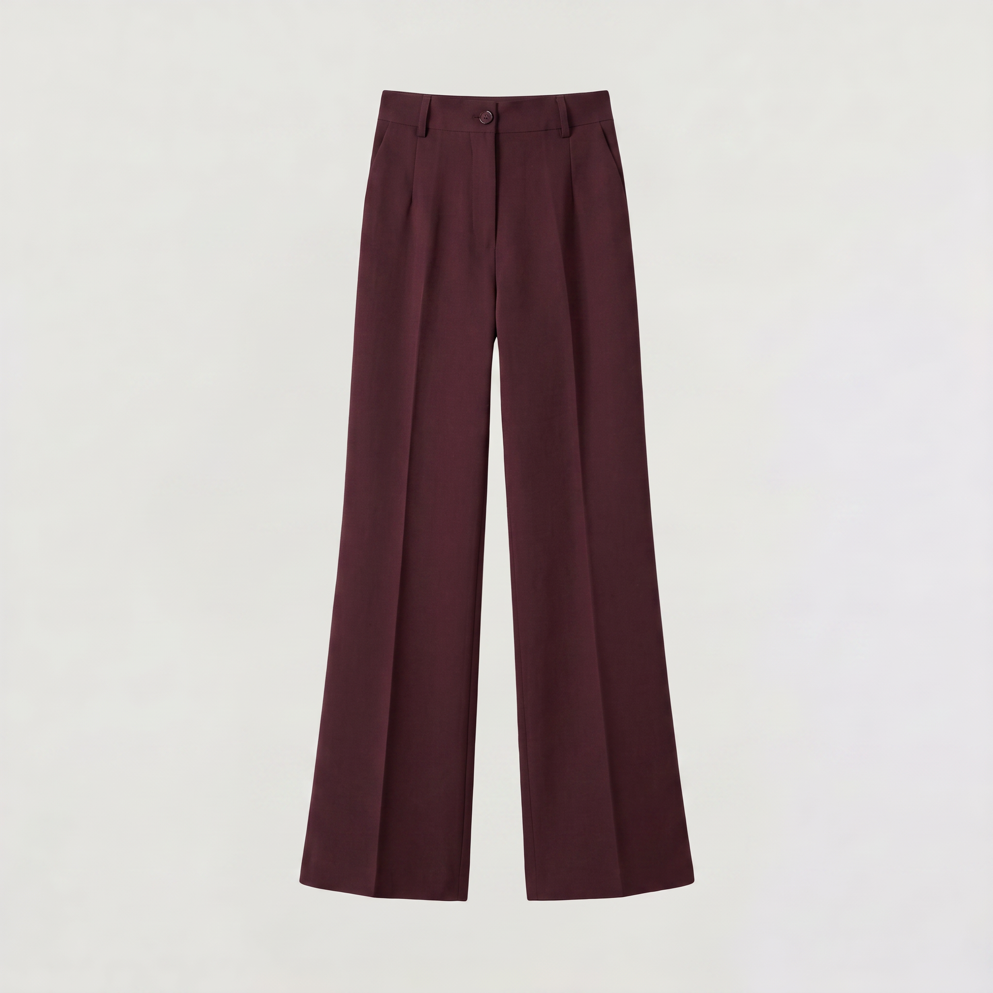 Women's High-Waisted Wide-Leg Trousers