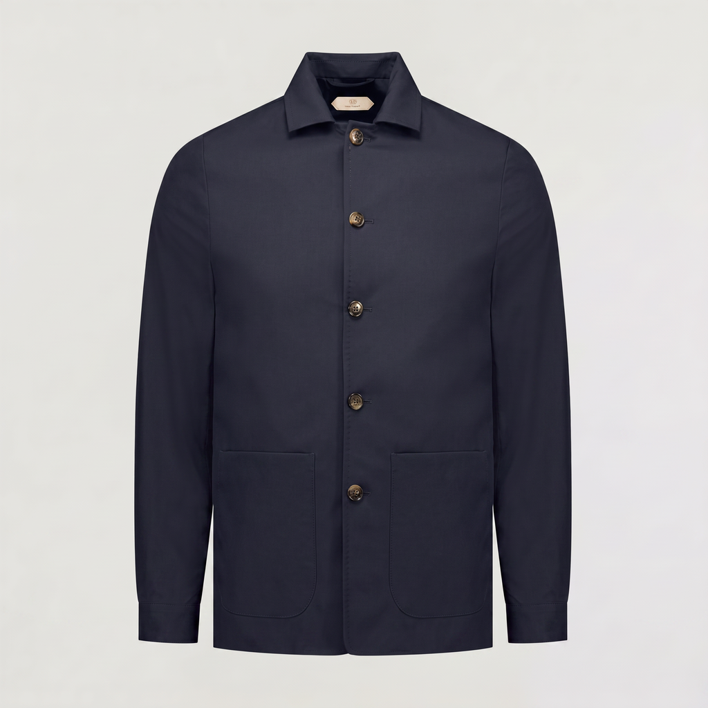 Men's Button-Up Leisure Blazer Jacket