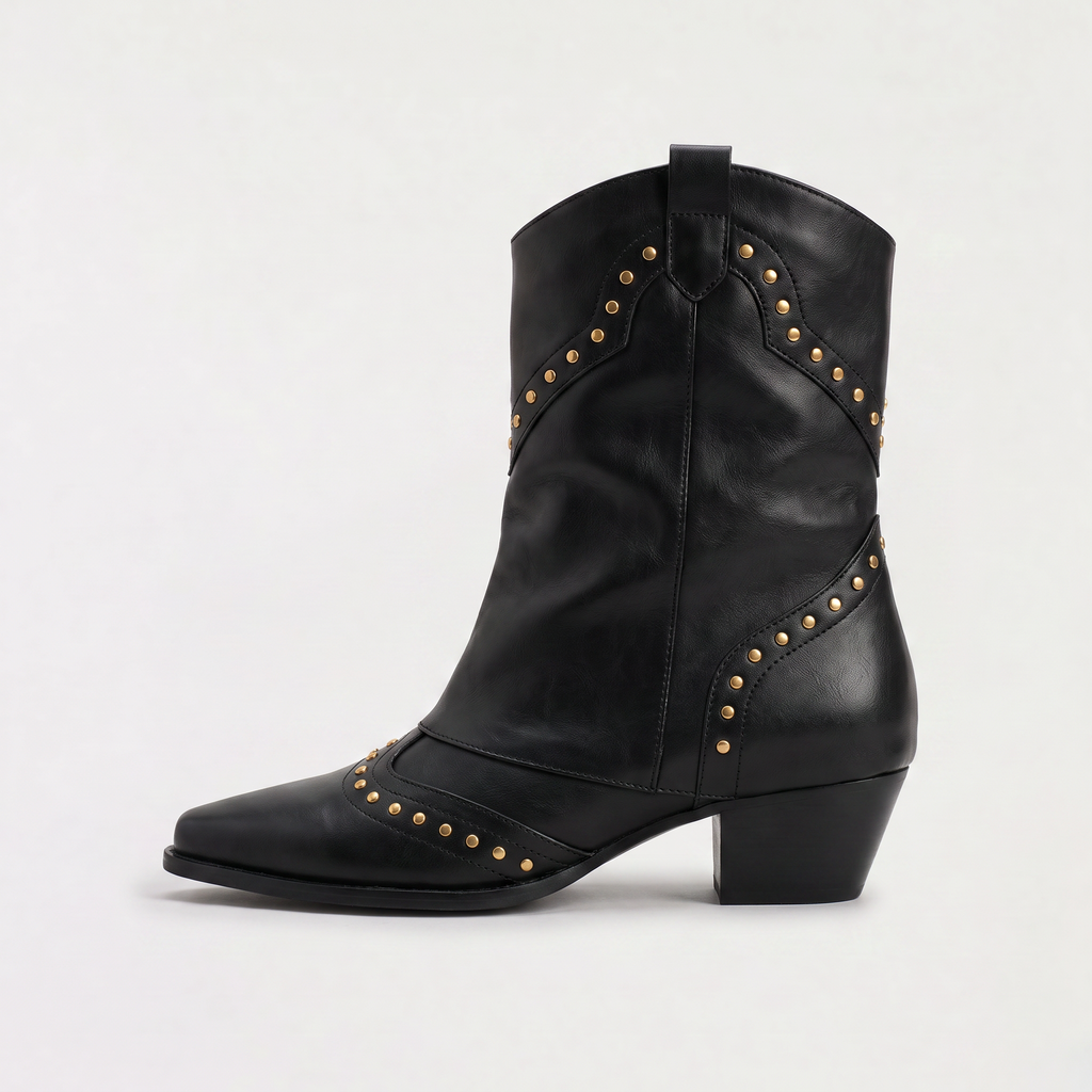 Women's Studded Western Boots