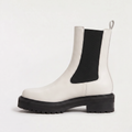 Women's Two-Tone Platform Chelsea Boots