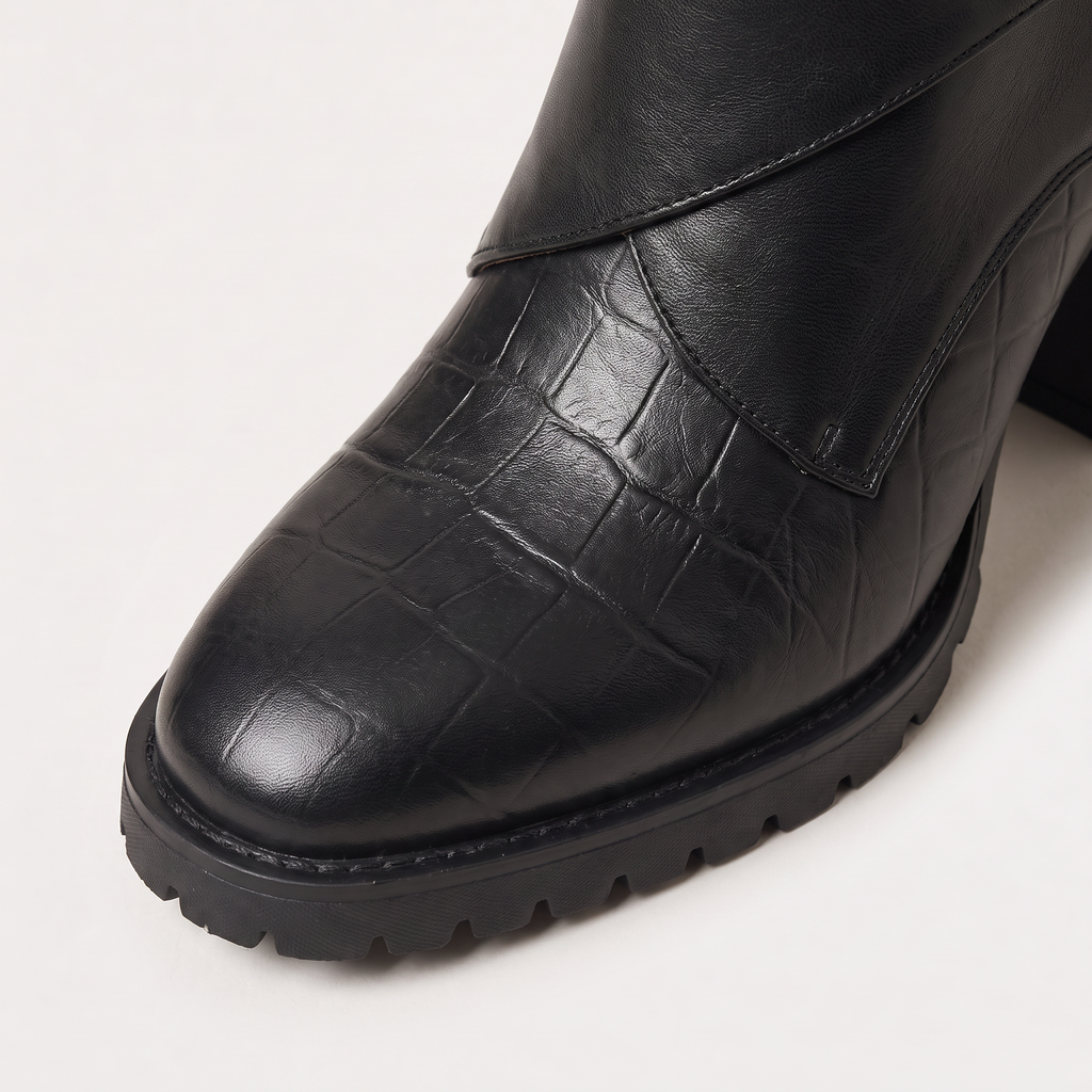 Women's Platform Heeled Ankle Boots