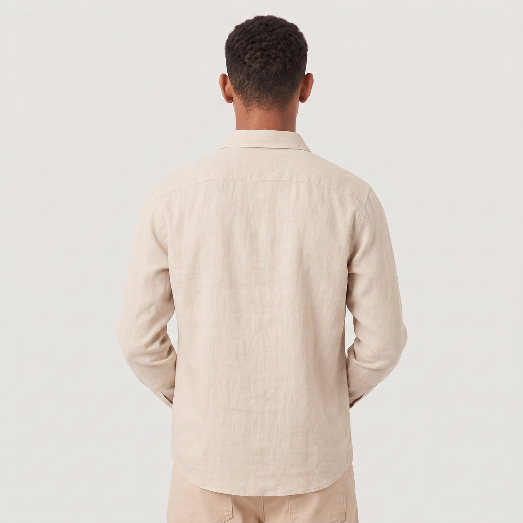 Men's Linen Button Down Summer Shirt