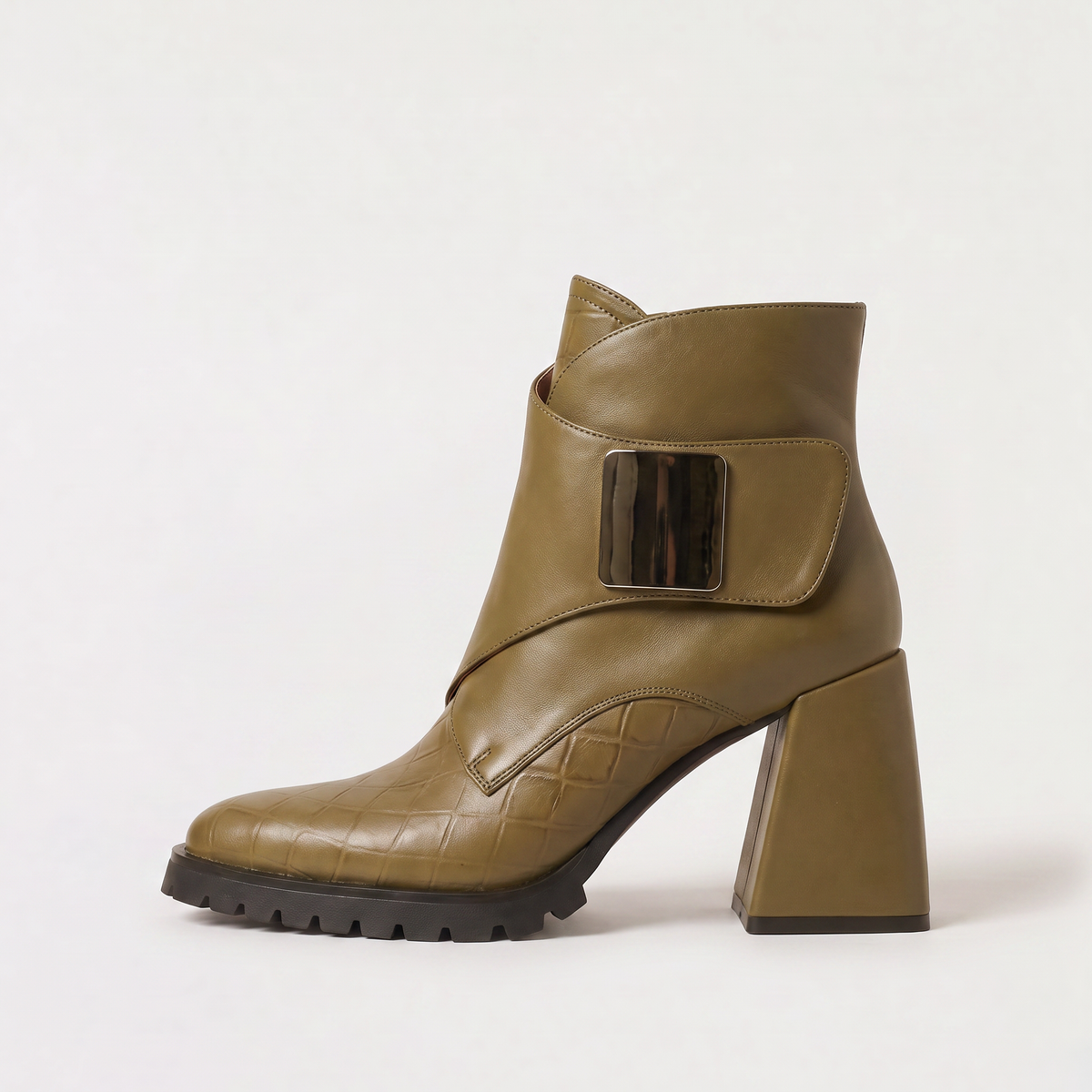Women's Platform Heeled Ankle Boots