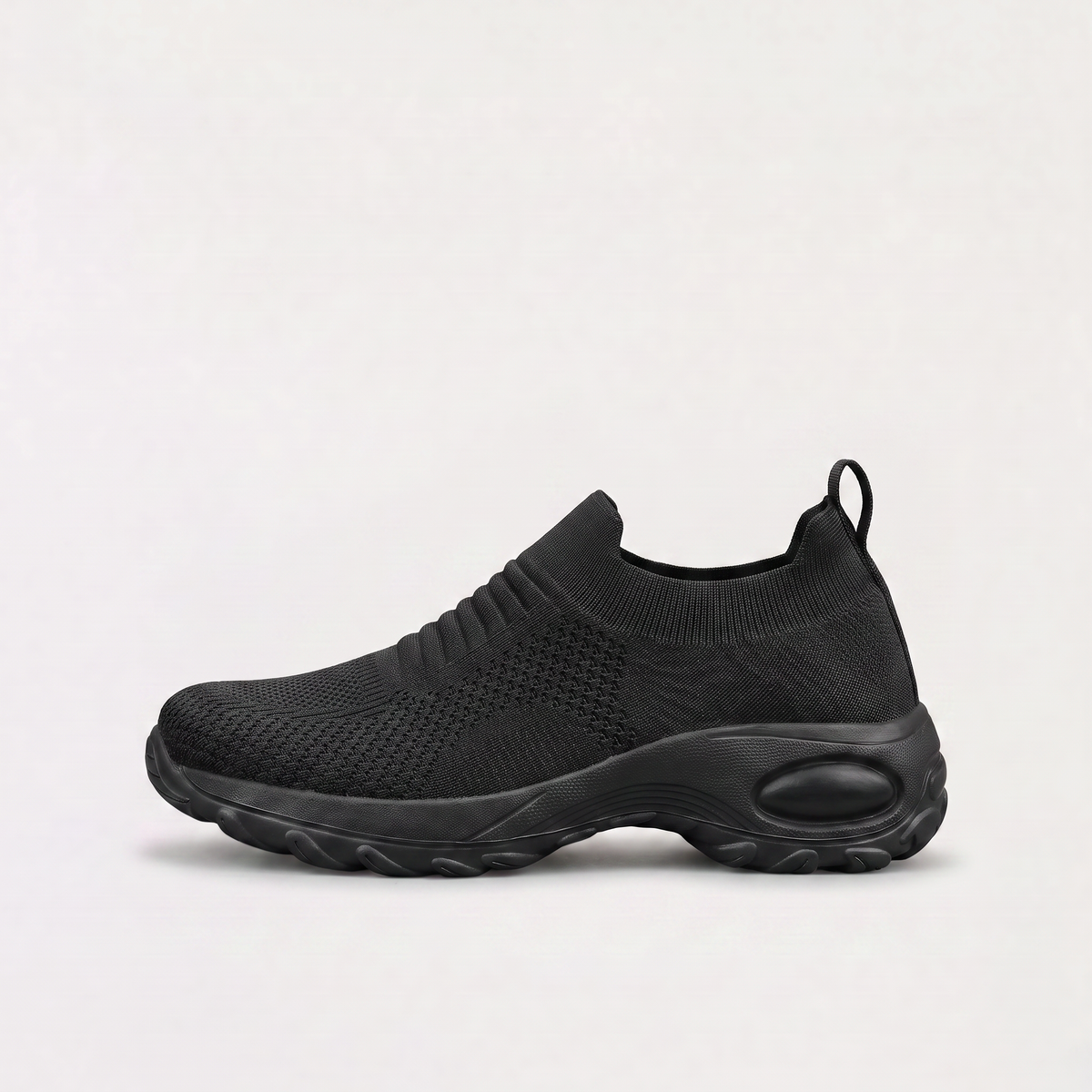 Women's Knit Slip-On Walking Trainers