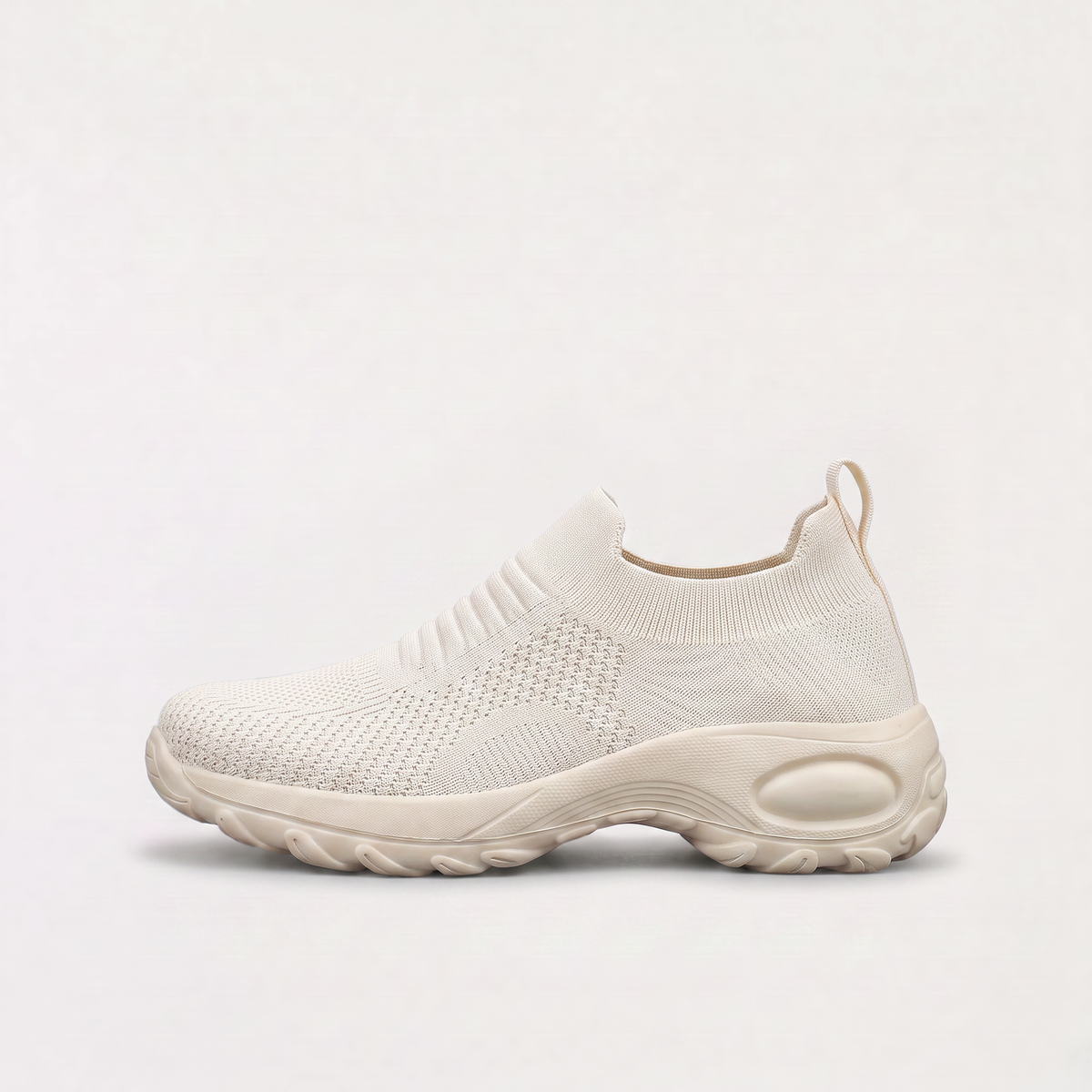 Women's Knit Slip-On Walking Trainers