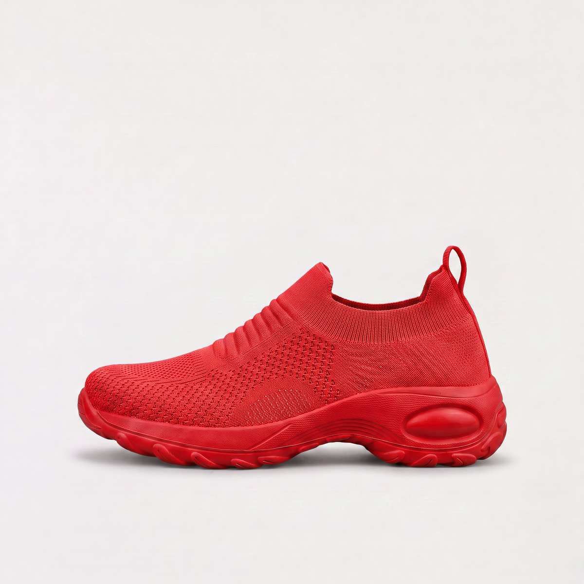 Women's Knit Slip-On Walking Trainers