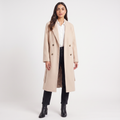 Women's Long Button-Up Coat
