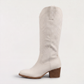 Women's Embroidered Western Knee-High Boots