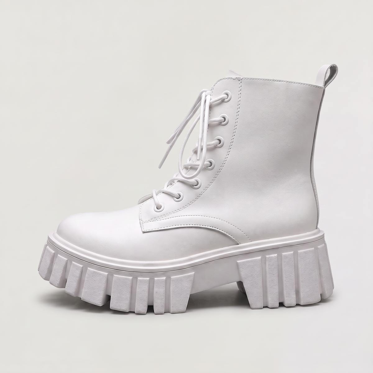 Women's Chunky Lace-Up Combat Boots