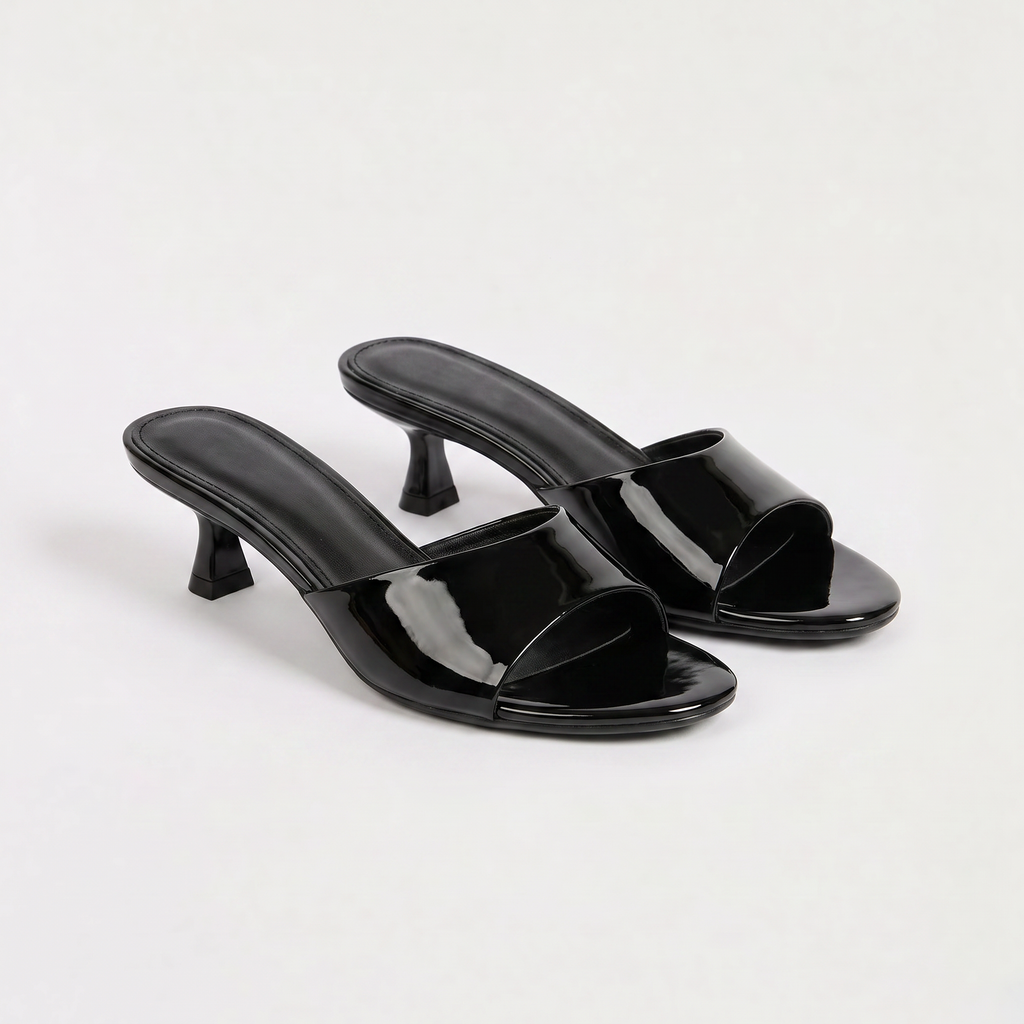 Women's Open Toe Slide Heels