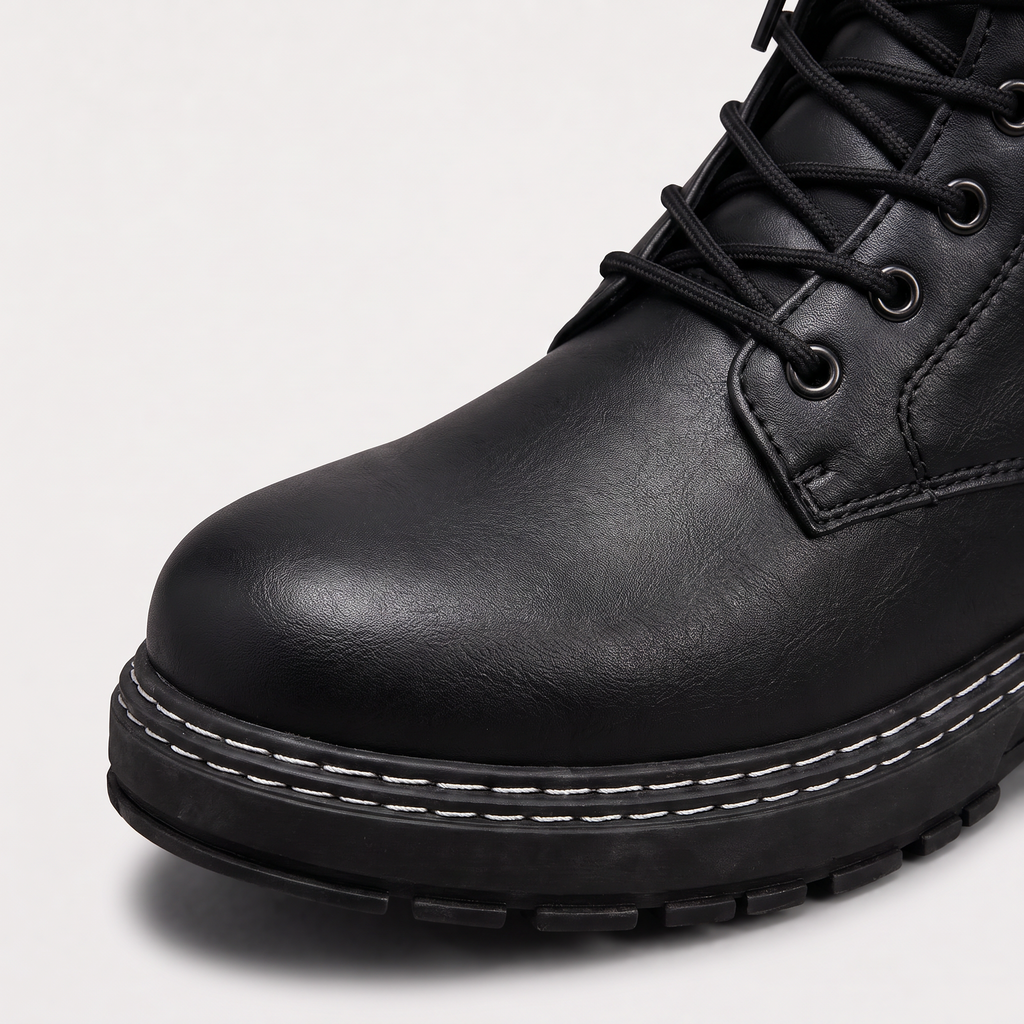 Men's High-Top Lace-Up Hiking Boots