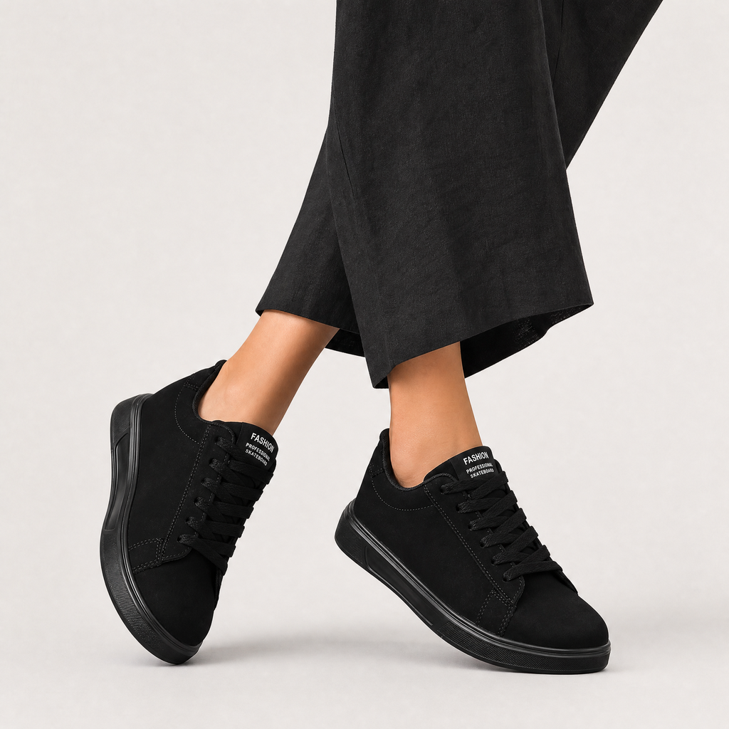Women's Sports Lace-Up Casual Trainers