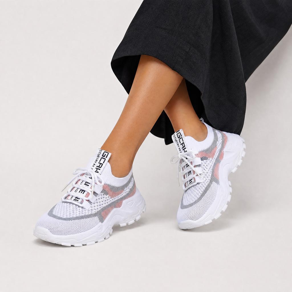 Women's Breathable Mesh Walking Trainers