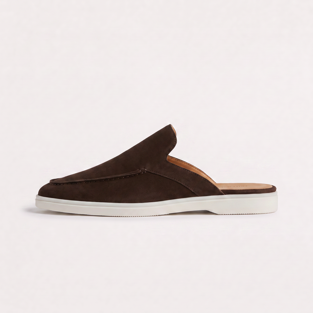 Women's Backless Suede Slip-On Loafers