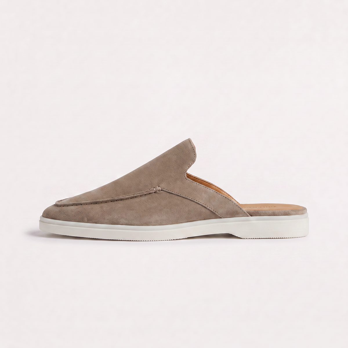 Women's Backless Suede Slip-On Loafers