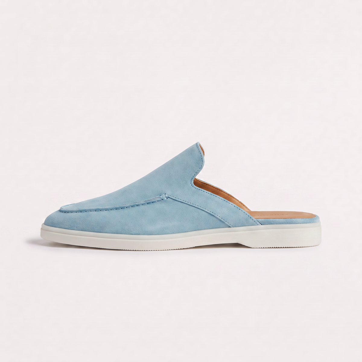 Women's Backless Suede Slip-On Loafers