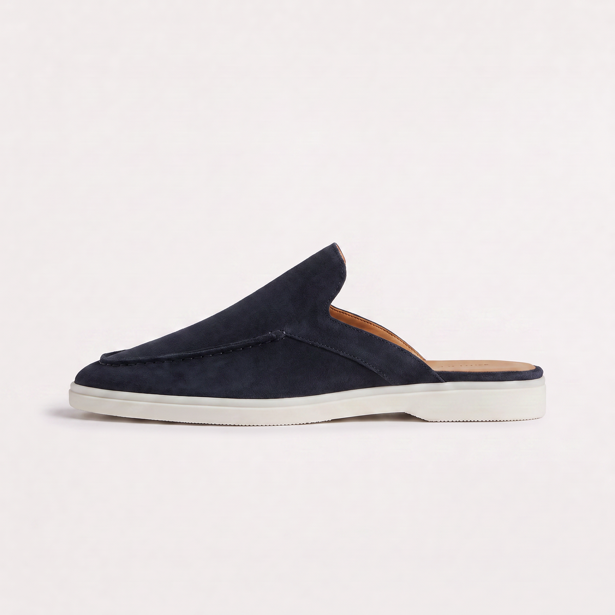 Women's Backless Suede Slip-On Loafers