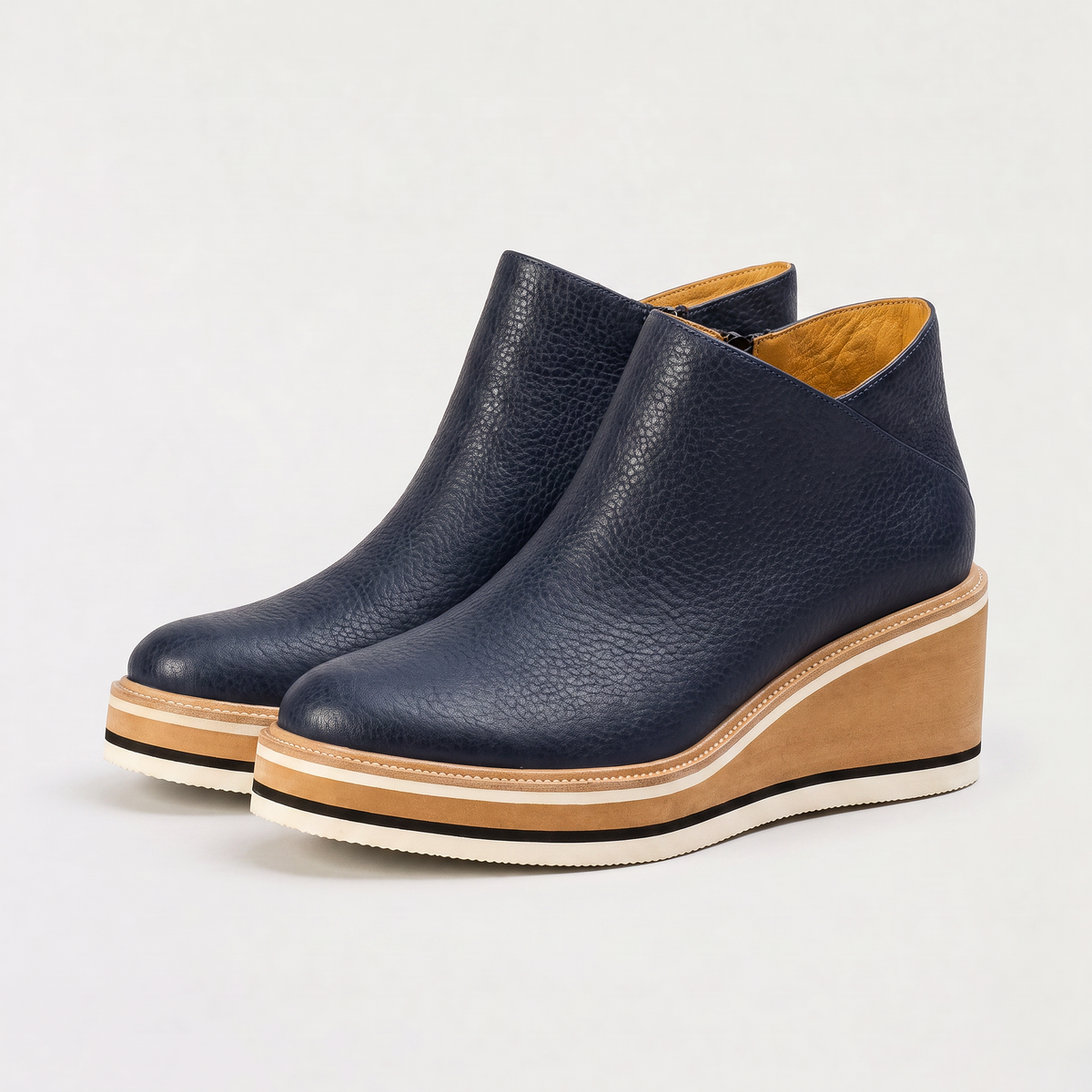 Women's Waterproof Side-Zip Ankle Boots