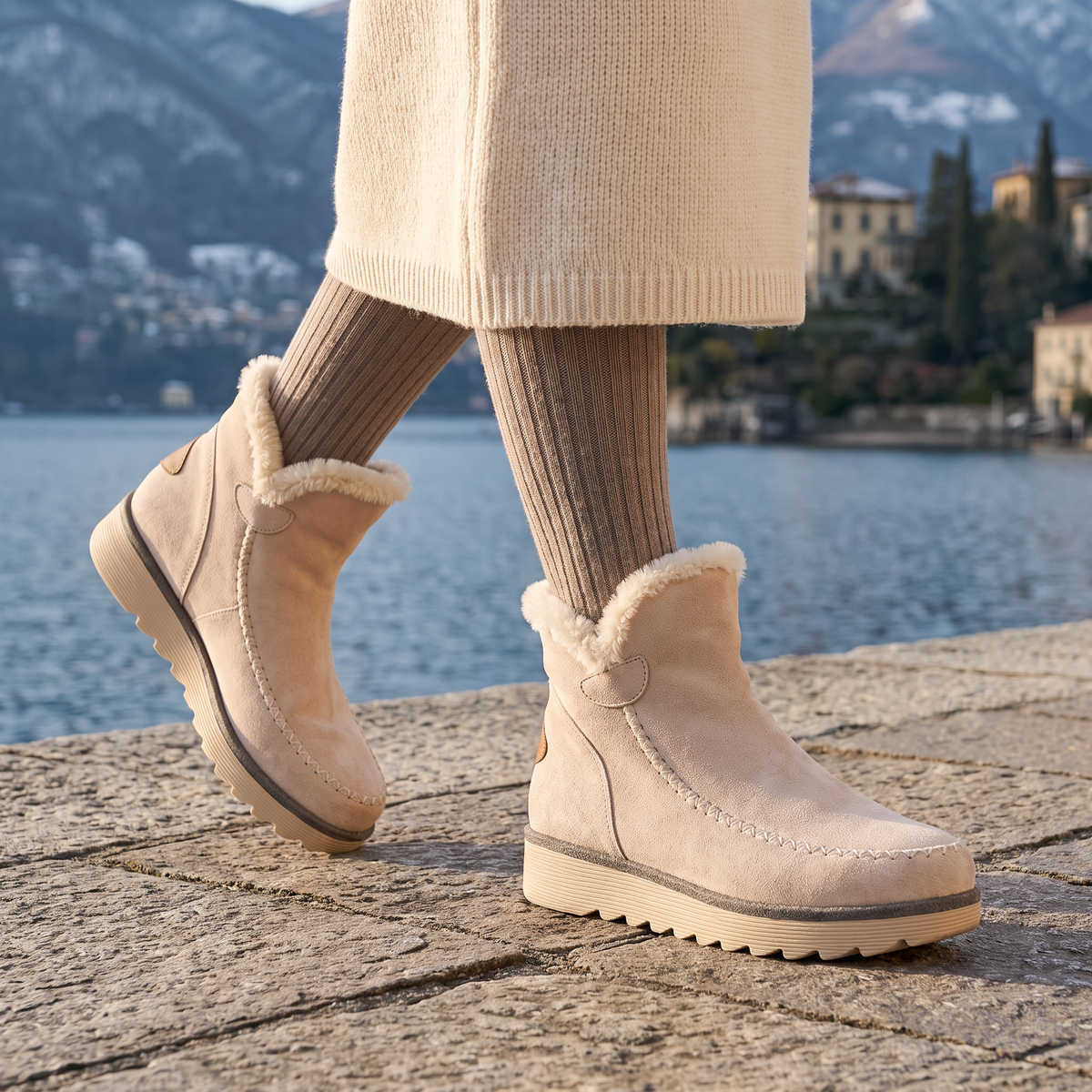 Women's Fleece-Lined Winter Boots