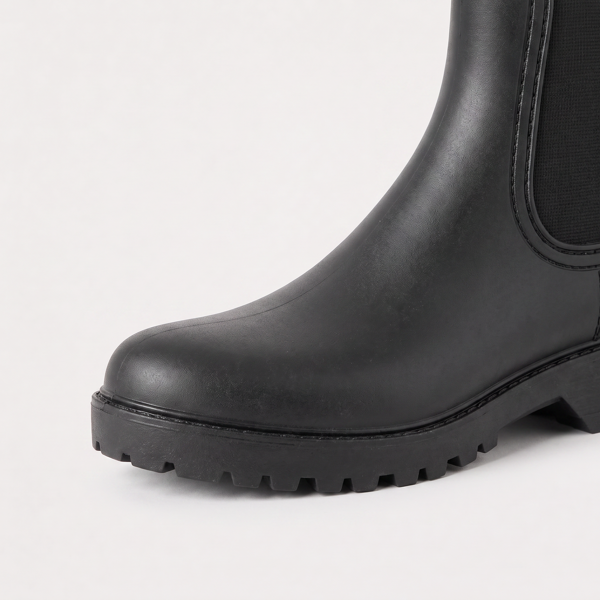 Women's Waterproof Chelsea Rain Boots - Lugged Sole
