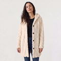 Women's Hooded Teddy Cardigan