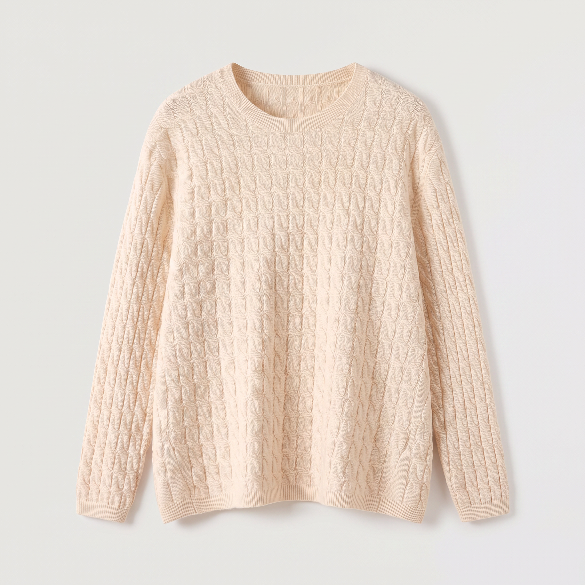 Women's Wool Oversized Cable Knit Sweater