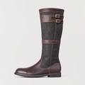 Women's Waterproof Knee-High Buckle Boots