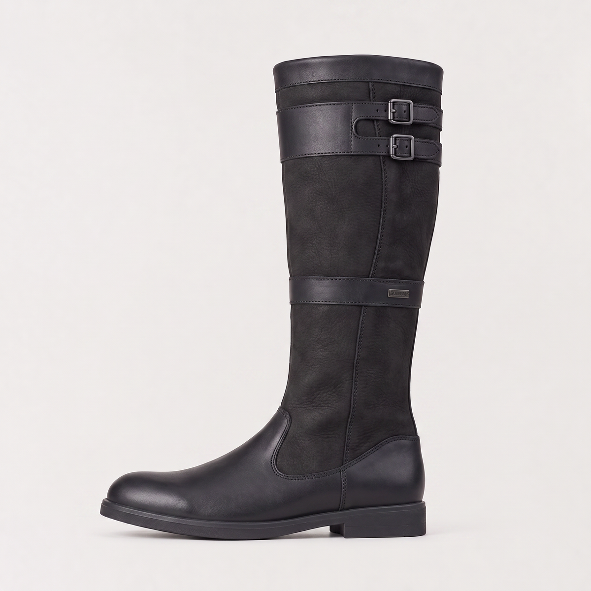 Women's Waterproof Knee-High Buckle Boots