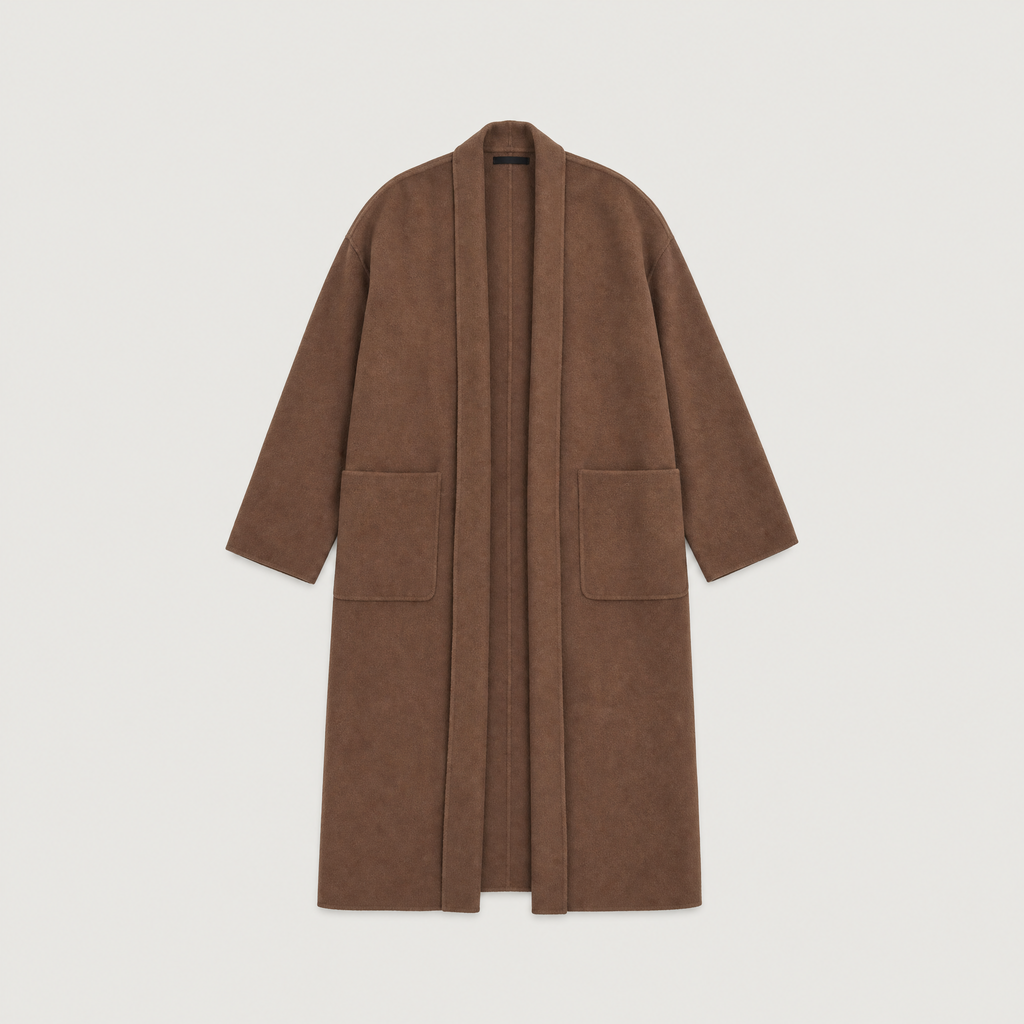 Women's Long Open-Front Cardigan