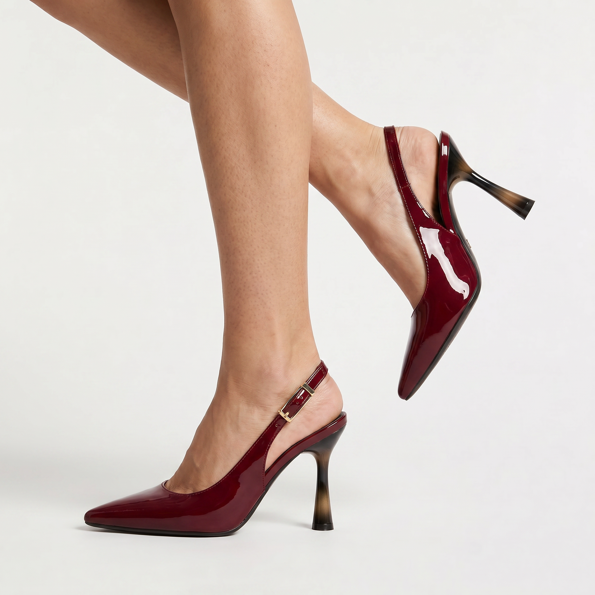 Women's Pointed Toe Slingback Heels
