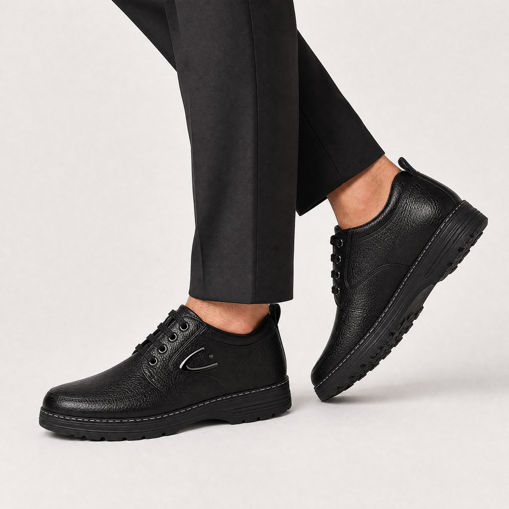 Men's Lace-Up Casual Ankle Shoes