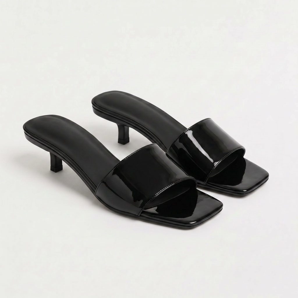 Women's Open Toe Slide Heels