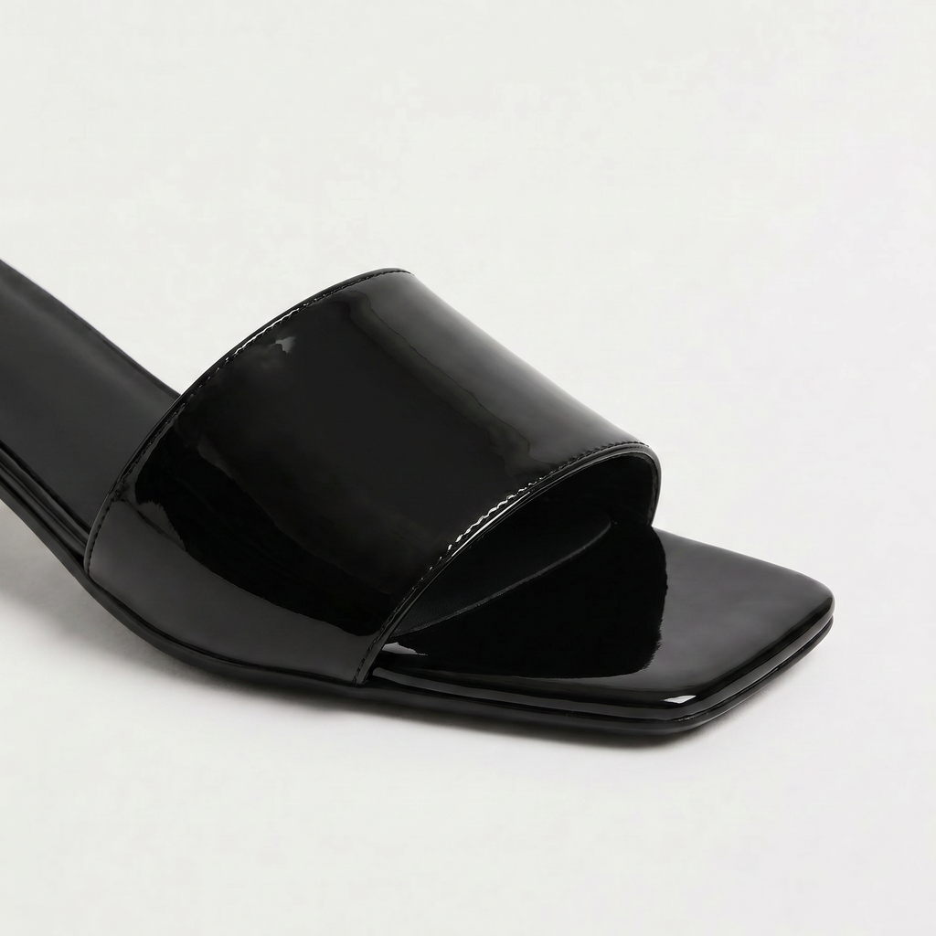 Women's Open Toe Slide Heels