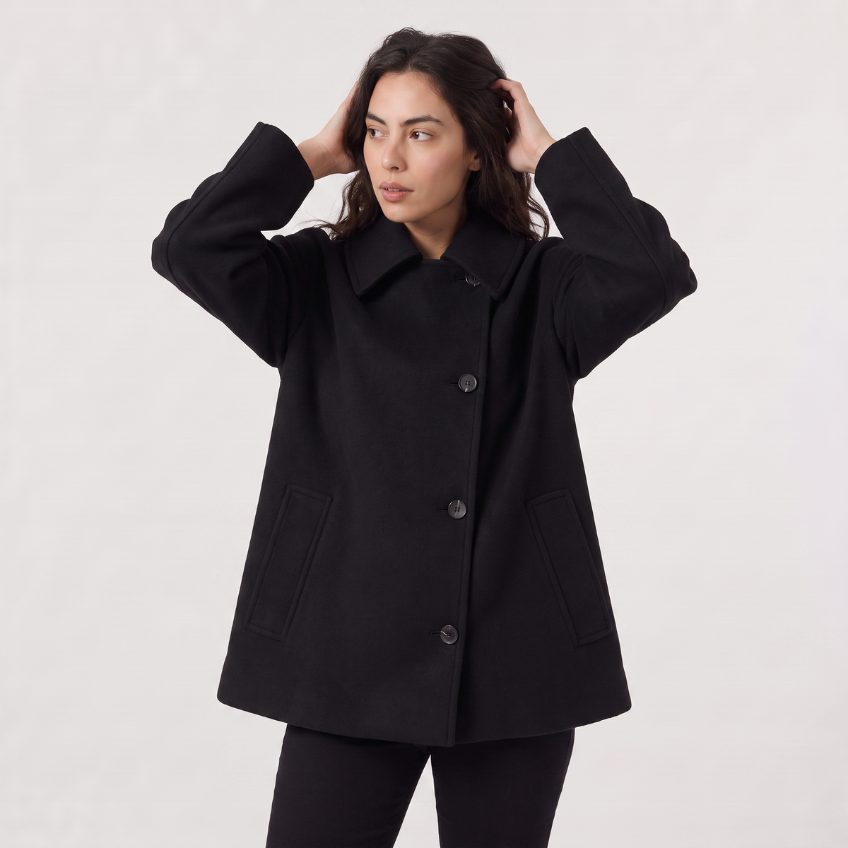 Women's Oversized Wool Blend Coat